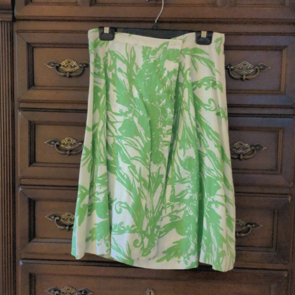 Linen Wrap Skirt